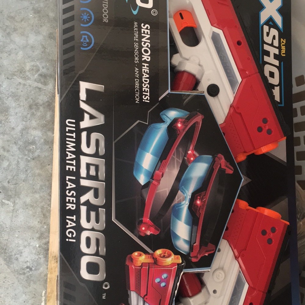 New zuru Xshot laser360